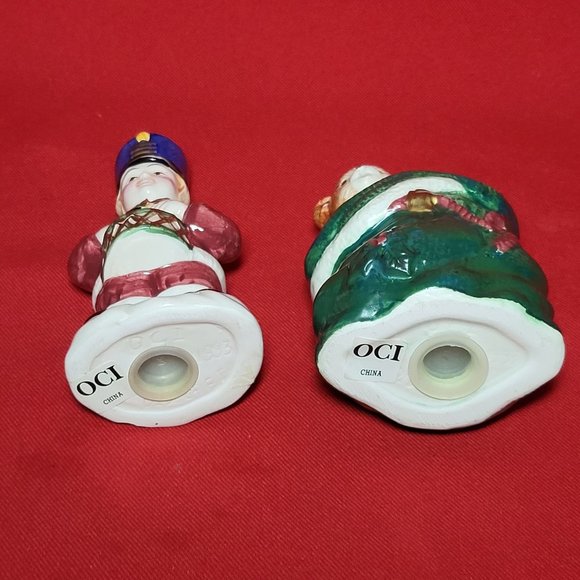 OCI Santa Sack Toy Bag & Drummer Boy Salt & Pepper Shaker Set - Picture 6 of 12